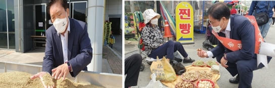 송석준, “추석명절 맞아 이천시 전통재래시장·농협라이스센터
