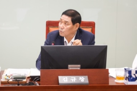 김규창 부의장, 노후 소방헬기 교체시