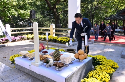 한국자유총연맹 양평군지회, 자유수호 희생자 합동위령제 거행