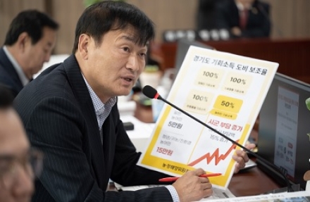 서광범 도의원, “농어민기회소득, 도비 보조율 상향해야”