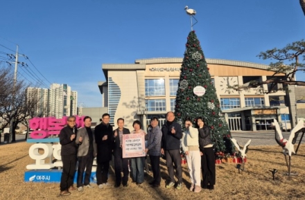 여주 학동감길교회, 라면 200박스 오학동행정복지센터에 기부
