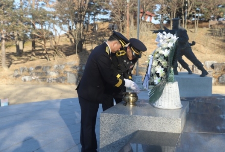 여주소방서, 김영복 소방서장 취임...병오년 새해 현충탑 참배로 공식 일정 시작