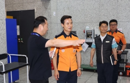 이천소방서, 배터리 관련 시설 현장안전지도 실시