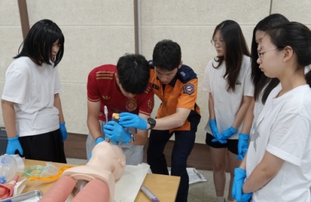 “양평소방서, 두물119공유학교  첫걸음...119청소년단 활성화 나선다”