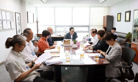 양평군의회 지민희 의장, 지역 현안 간담회 가져