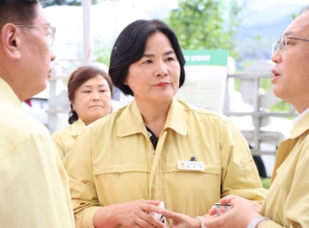 윤순옥 경기도의원, 송미령 농식품부 장관에게 소나무재선충병 국가 지원 확대 건의