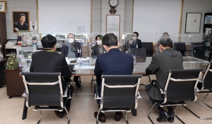 정동균 양평군수, 전진선 의장과 새해 첫 소통의 시간 가져