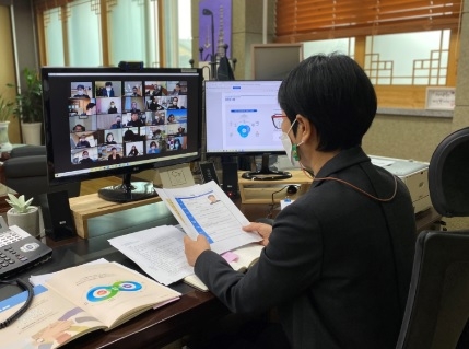 여주교육지원청, 2021학년도 상반기 학교장 및 교(원)감 온라인 통합회의 실시
