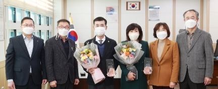 광주하남교육지원청, 광주시의회에 감사패 수여