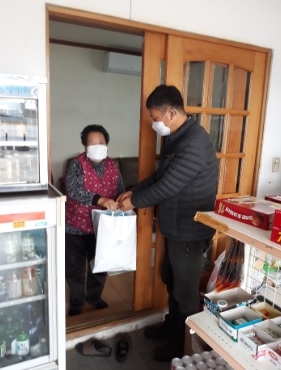 양평시각장애인연합회, 코로나19 종식 염원하며 혹한기 장애인 격려 나서