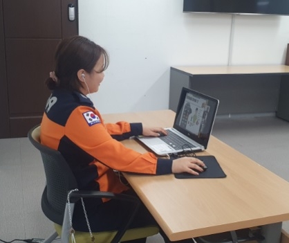 여주소방서, 다문화가족 대상 비대면 소방안전교육 실시