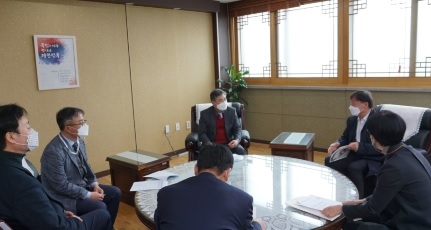 여주교육지원청, 경기도의회 남종섭 교육행정위원회 위원장과 정담회 개최