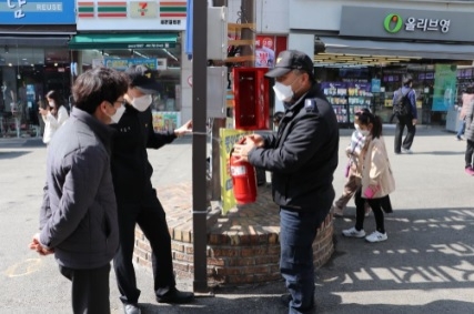 여주소방서, 전통시장 화재예방 점포 점검의날 운영
