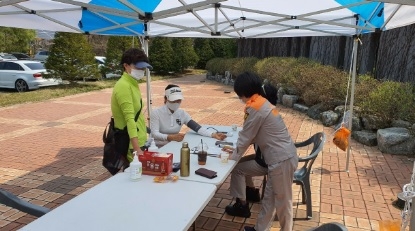 여주소방서, 의용소방대 등산목 안전지킴이로 나서