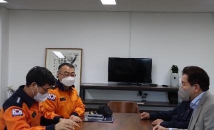 이천소방서, 코로나19 저장소 관서장 현장안전컨설팅