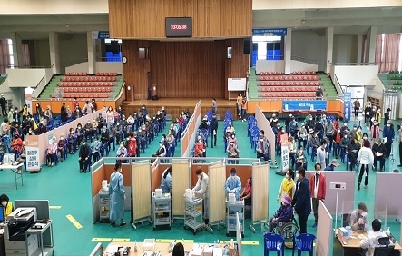 여주시 코로나19 백신 접종률 높아