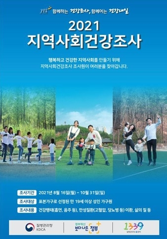 2021년 여주시 지역사회건강조사 실시