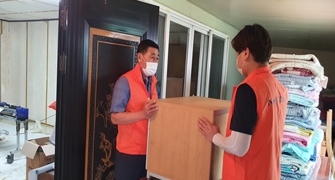 호법농협, 고령농가 주거환경 개선 활동 실시