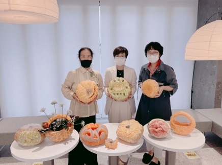 여주시 오학동, 재능기부로 이루어진 맷돌호박의 재탄생