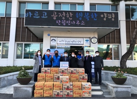 단월면 바르게살기협의회, 사랑의 라면 기탁