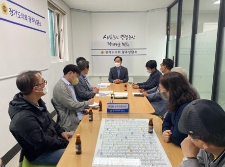 박덕동 도의원, 국지도57호선 능평3·7리 구간 방음벽설치 대책수립을 위한 정담회 개최