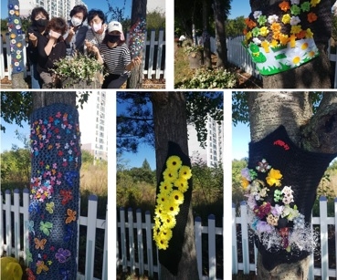 여주시 중앙동, 가을을 입은 두풍마을 가로수 조성
