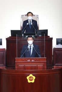 유광국 의원, 5분 자유발언 통해,