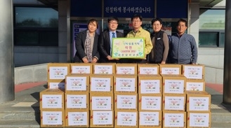 대월면 대흥교회“ 따뜻한 이웃사랑 나눔” 펼쳐