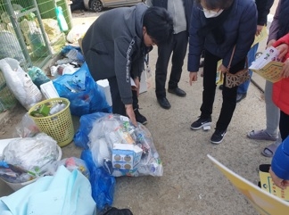 지평면, 쓰레기 분리 배출 요령 교육 실시
