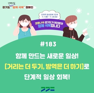 최근 5주간 도내 60세 이상 신규확진자 2.8배 증가…도, 추가접종 적극 독려
