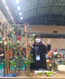 전국장애인기능경기대회 화훼장식부문 은상 수상