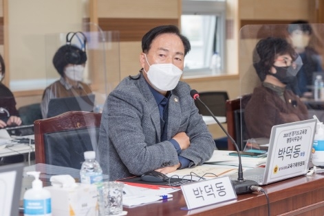 박덕동 의원, 교원 음주사건・사고 제로화로 모범보여야…