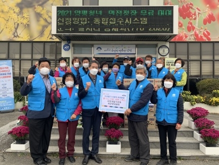 바르게살기운동 개군면위원회, 이웃사랑 물품 기증