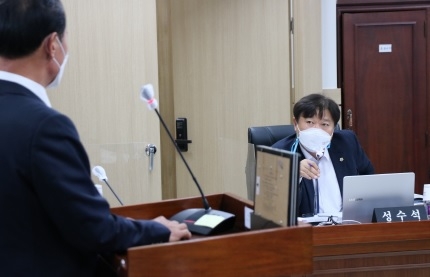 성수석 도의원, “경기도체육회장 인사 철학 부족, 쇄신해야”