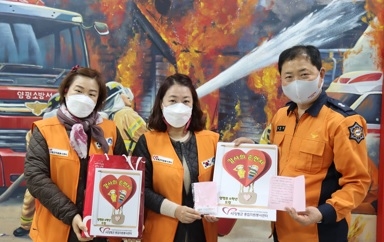 양평소방서, 소방관 응원 손편지 전달 받아