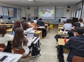 여주대학교 작업치료과 신입생 치매파트너교육 실시