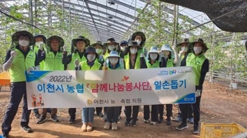 농협이천시지부, 『이천시농협 함께나눔 봉사단』농촌일손돕기 실시
