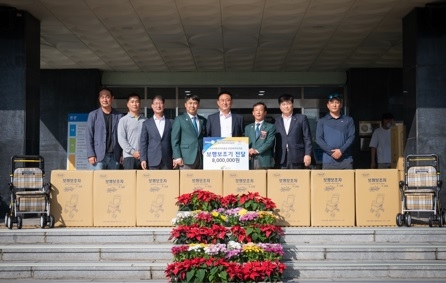 여주여흥로타리클럽, 취약계층을 위한 성인용 보행기 50대 기탁