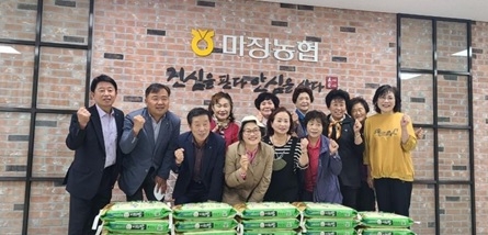 NH농촌현장봉사단,돌봄대상자 생필품지원