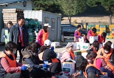 여성단체협의회 여주시지회, 고구마 수확으로 나눔 실천