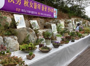 이번 연휴에는 여주 들꽃 전시회로 오세요!