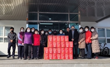 강천 재활용선별장과 여주중앙감리교회가