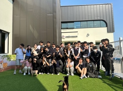 여주자영농업고, 양평군품유기동물센터 견학