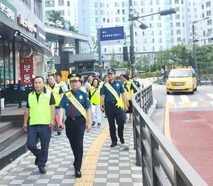 광주경찰서, 공동체치안 범죄예방활동 실시