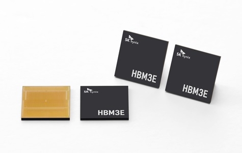 SK하이닉스, 세계 최고 사양 ‘HBM3E’ 개발,