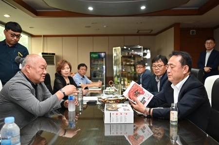 이충우 여주시장, 기업체 현장 방문 소통행정 펼쳐