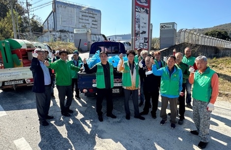 점동면 새마을지도자(남)협의회, 2023년 여주오곡나루축제 맞이 환경정화활동 실시
