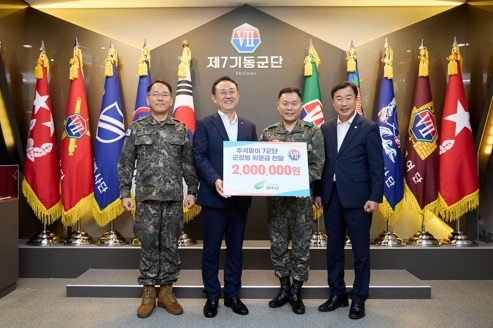 이충우 여주시장, 추석 맞이 군 장병 위문 실시