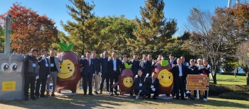여주시, 고구마 캐릭터 조형물 제막행사 개최