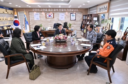 전진선 양평군수, 지역치안협의회 및 주요 기관장 회의 개최